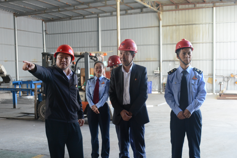 西寧市稅務(wù)局黨委書記、局長劉興華蒞臨 青海物產(chǎn)工業(yè)投資有限公司調(diào)研