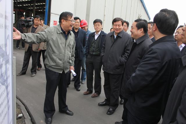 省委副書(shū)記、省長(zhǎng)郝鵬視察青海物產(chǎn)北川工業(yè)物流園