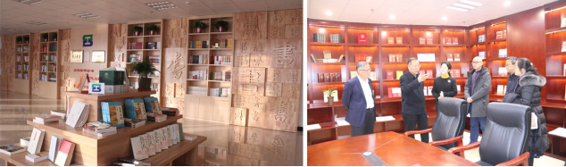 省委常委、省總工會(huì)主席馬吉孝同志來我司為全國職工書屋示范點(diǎn)揭牌